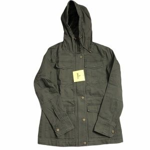 Army Green Lucky Brand utility Jacket sz S